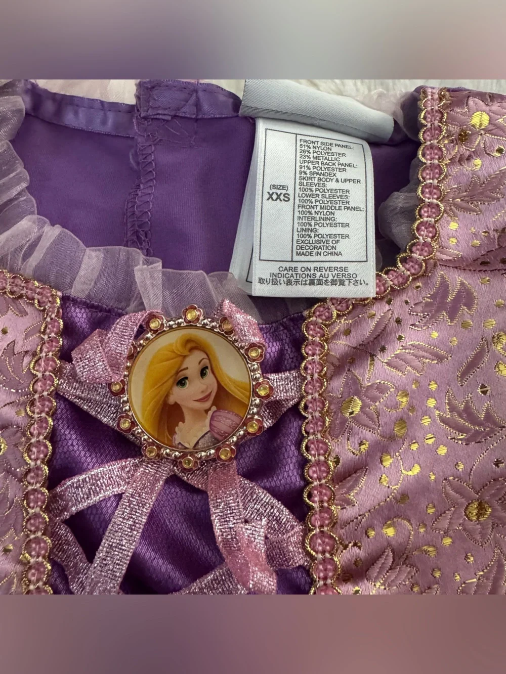 Disney Parks Rapunzel Costume Dress for Kids
